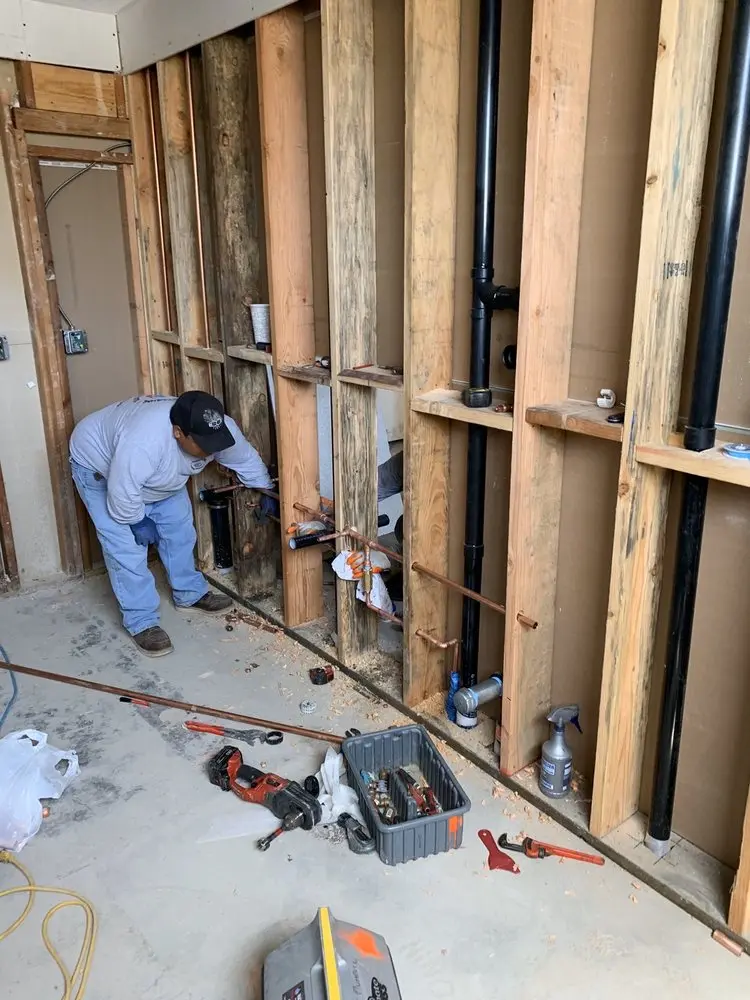 Commercial rough-in plumbing for Gas Line Repair in Chino Canyon